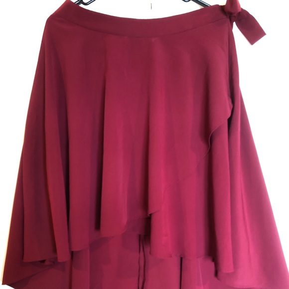 Express hi lo midi skirt - Picture 2 of 7